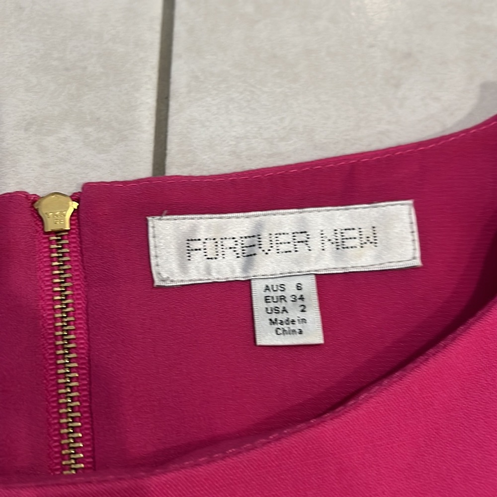 Forever New pink skater dress - Picture 2 of 2